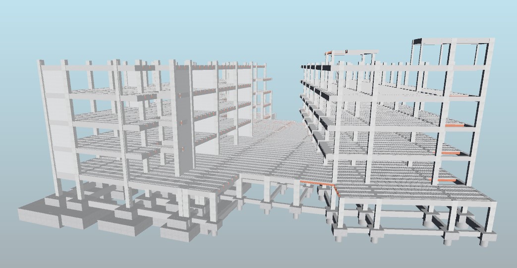 Diseño estructural de centro comercial — Pacheco Ingenieros